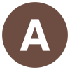 the letter a